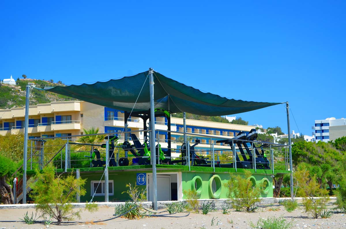 Pegasos Deluxe Beach Hotel - Outdoor Gym